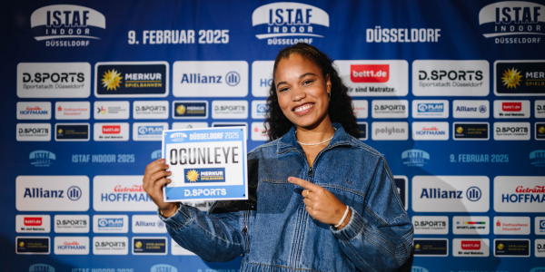 ISTAF INDOOR: Olympiasiegerin Yemisi Ogunleye freut sich aufs Kugelstoßen und viele Fans